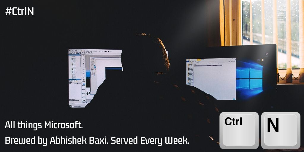 Ctrl + N is a weekly curated newsletter that gives you a comprehensive perspective on all things Microsoft in plain English. 